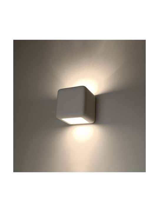 Sollux Nesta Lumină De perete Alb 40x25.5x21cm