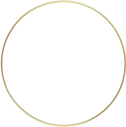 Faitakis Pack Μεταλλικός Κρίκος για Κόσμημα Χρυσός 30x30εκ.