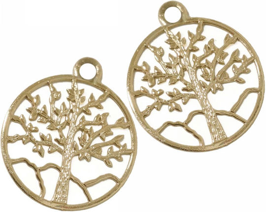 Tatu Moyo Metallisch Anhänger-Motiv für Schmuck in Form Blume 4x4cm.