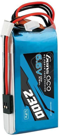 Gens Ace Ace Classic Батерия Li-Fe 7.4V 2300mAh 1C за RC Превозно Средство 2 Бройки