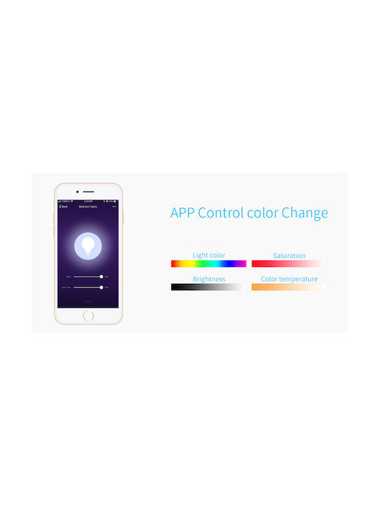 Coolseer Smart Διακοσμητικό Φωτιστικό LED RGB 15εκ.