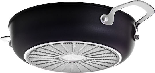 Ballarini Alba Sautieren Mit Deckel aus Aluminium mit Antihaftbeschichtung 24cm