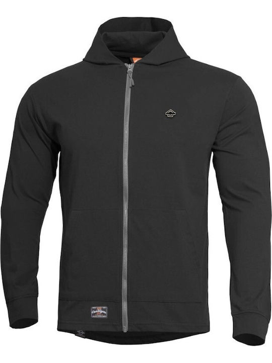 Pentagon Agis Ring Spun Sweater Κυνηγετική Ζακέτα Fleece Μαύρο