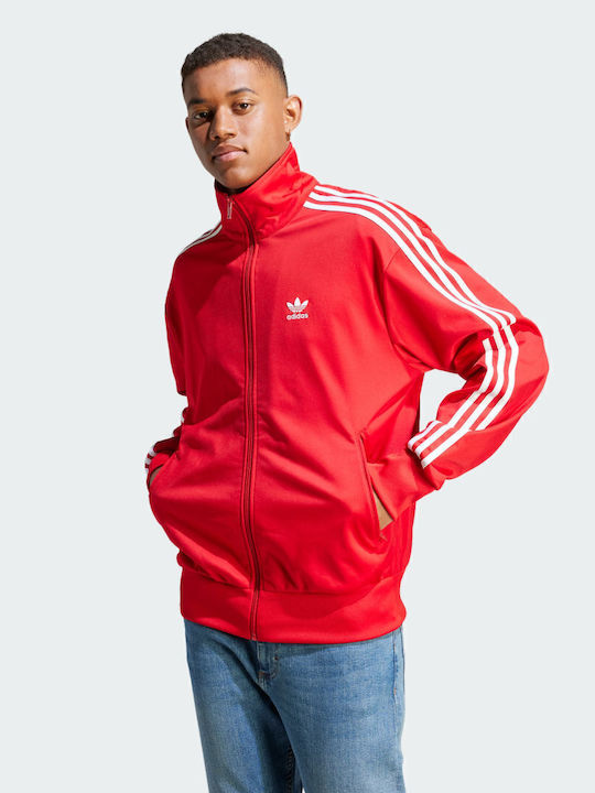Adicolor Classics Herren Fleecejacken & Strickjacken Rot