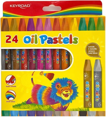 Keyroad Oil Pastels 24colours KR972140