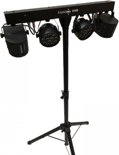 Atomic4DJ Bewegtes Licht LED PAR DMX Caledo RGB