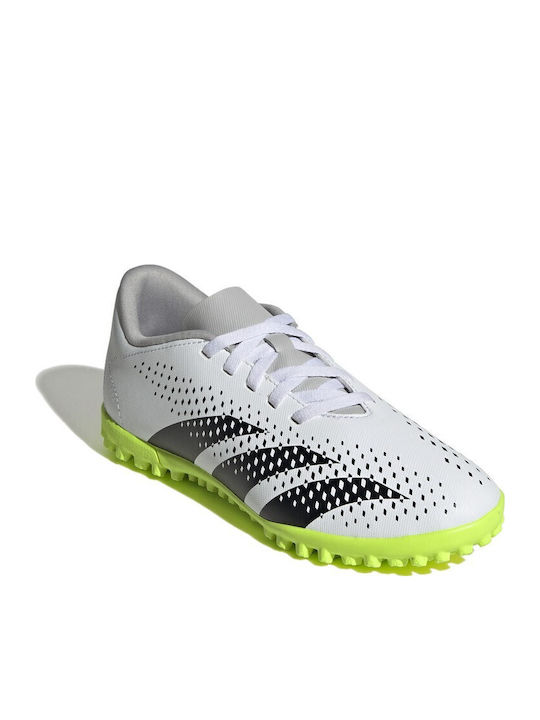 Predator Accuracy.4 Kids Turf Soccer Shoes White