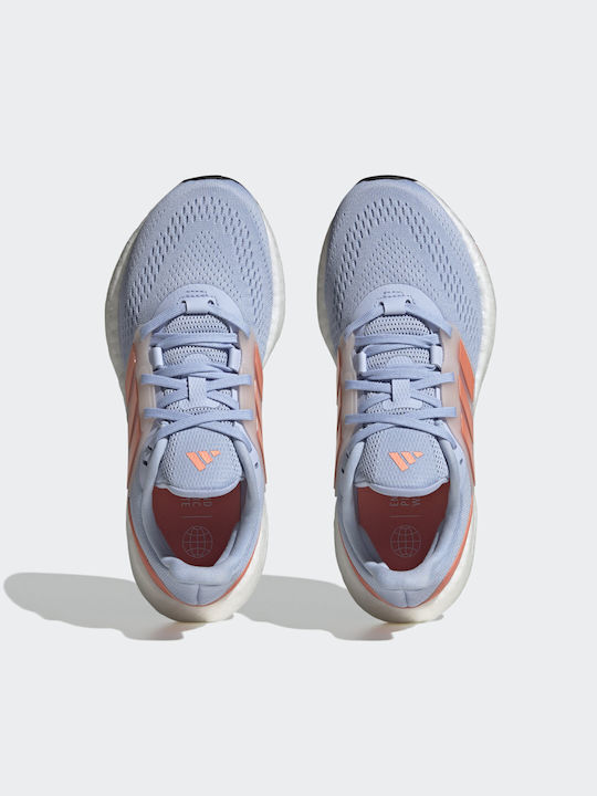 Adidas Pureboost 22 Αθλητικά Παπούτσια Running Μπλε