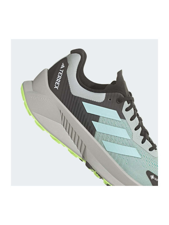 Terrex Soulstride Flow Sportschuhe Trail Running Gray Wasserdicht mit Gore-Tex-Membran