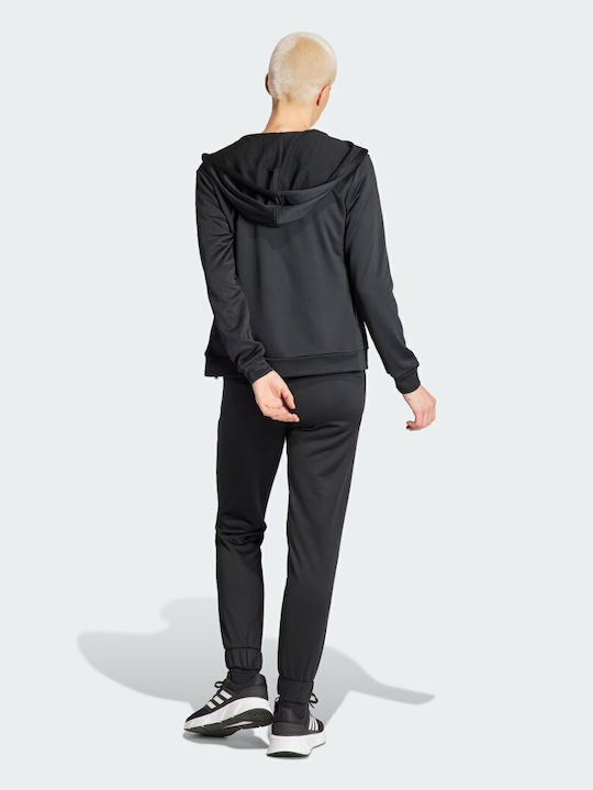 adidas Essentials Linear Σετ Φόρμας Μαύρο