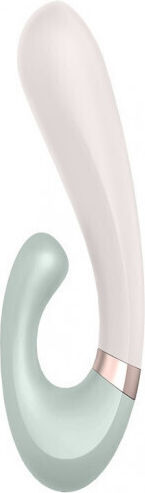 Satisfyer Heat Wave Vibrator Rabbit 20cm White