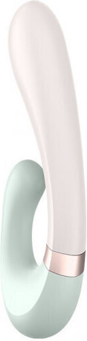Satisfyer Heat Wave Vibrator Rabbit 20cm White