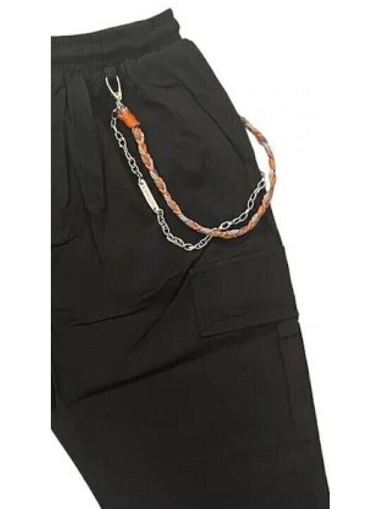 Pantaloni Elastic Negru