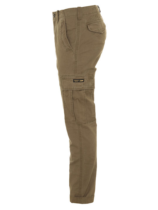 Superdry Pantaloni pentru bărbați Cargo Kaki