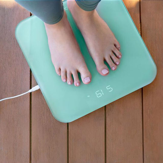 Cecotec Surface Precision 9350 Healthy Ψηφιακή Ζυγαριά 180kg Πράσινη