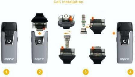 Voopoo Vinci Pod 2ml with Built-in Battery 800mAh Aurora Silver