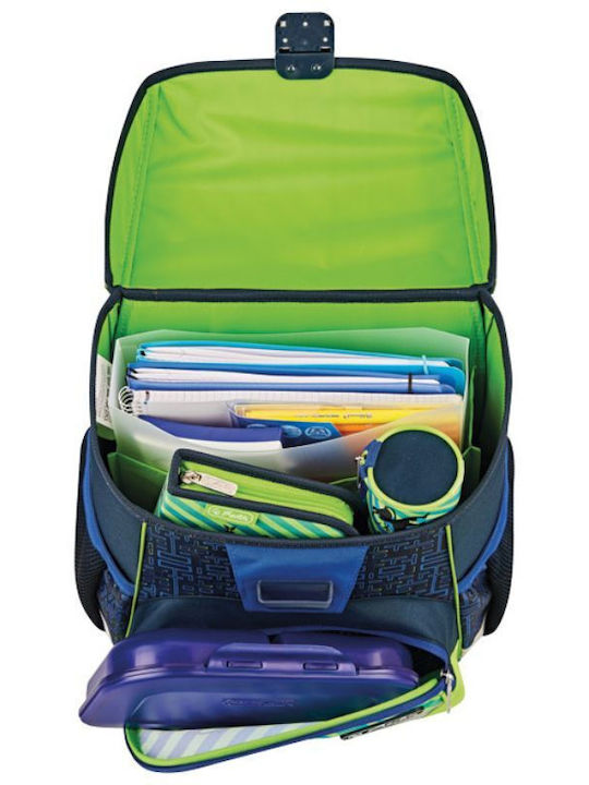 Herlitz Funky Ninja Ghiozdan pentru școală primară Culoare Full Face Multicolor 17 litri