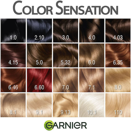 Garnier Color Sensation Боя за коса 6.60 Блондинка Тъмно ярко червено