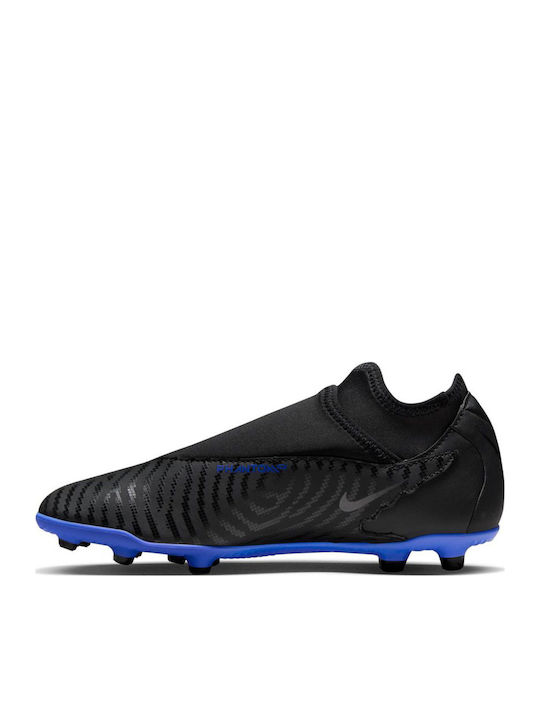 Nike Phantom GX Club Football Shoes with Cleats Black / Hyper Royal / Chrome