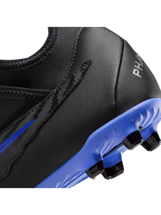 Nike Phantom GX Club Football Shoes with Cleats Black / Hyper Royal / Chrome