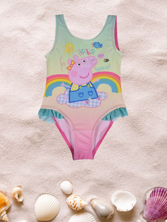 Stamion Peppa Pig Παιδικό Μαγιό Ολόσωμο Πολύχρωμο Stamion Peppa Pig Παιδικό Μαγιό Ολόσωμο Πολύχρωμο