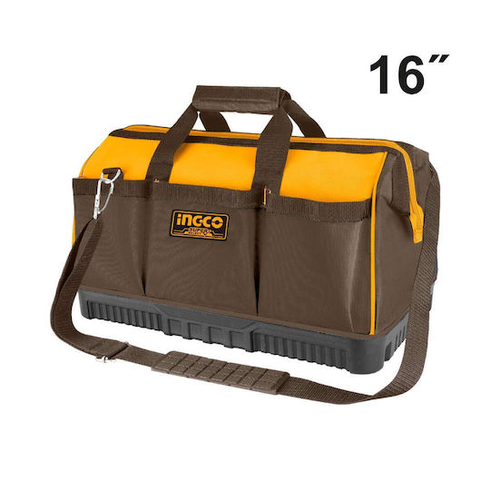 Ingco Over the Shoulder Tool Bag Brown