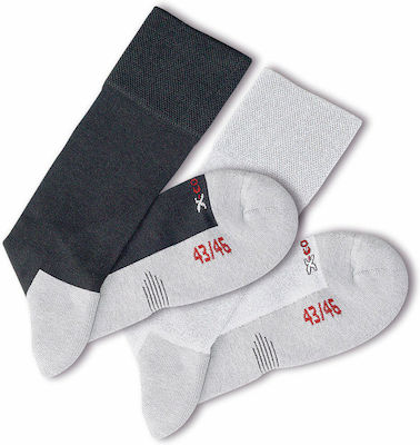 Herbi Feet Diavital Θεραπευτική Κάλτσα Κάτω Γόνατος Graduated Compression Calf High Socks Gray