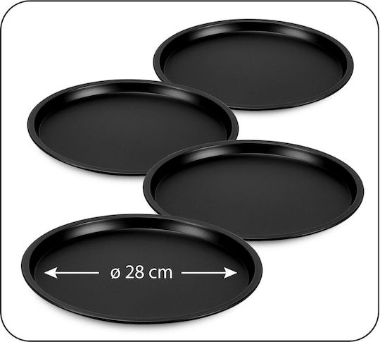 Max Home Ταψί Αλουμινίου 28.5cm 4τμχ