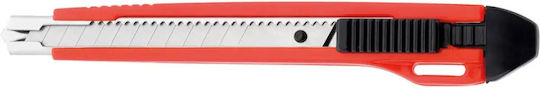 Westcott Folding Knife with Blade Width 9mm Red