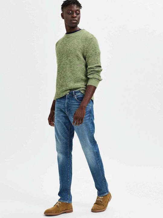Pantaloni Jeans pentru Bărbați Albastru