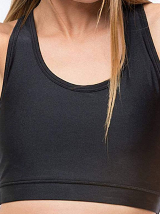 90-18046 Women's Sports Bra with Light Padding Black