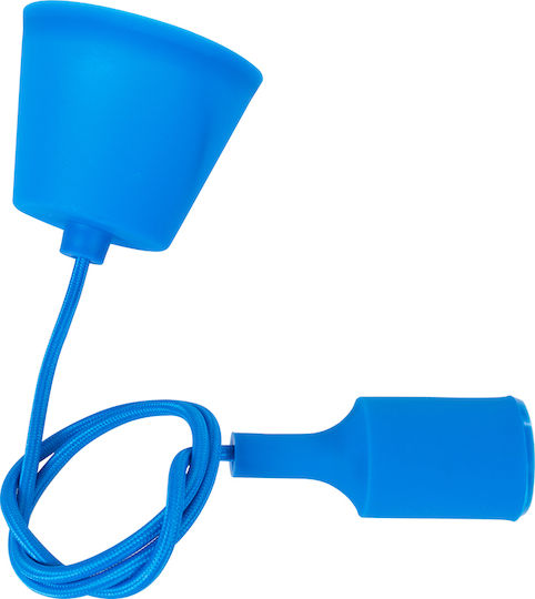 GloboStar Cablito Blue Pendant Ceiling Light with E27 Socket 4x110x110cm