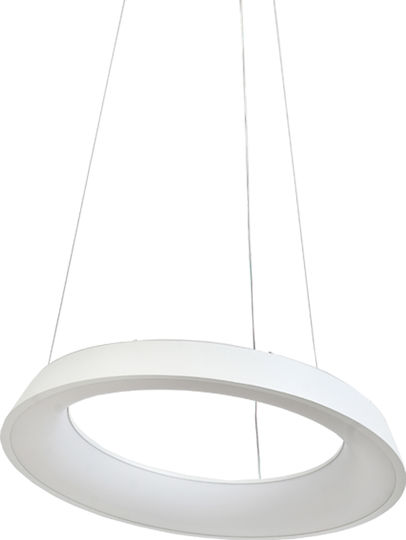 Lightex LED Κρεμαστό Φωτιστικό Λευκό 5x5εκ.