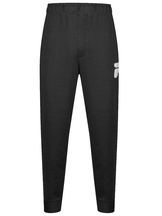 Chiasso Football Sweatpants with Elastic Black