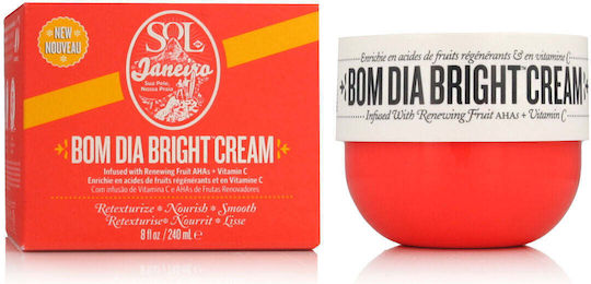 Sol de Janeiro Bom Dia Bright Cream Crema hidratant pentru corp cu Aromă Vanilie 240ml