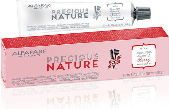 Alfaparf Milano Professional Precious Nature Reds Haarfärbemittel Permantenter Farbstoff Ohne Ammoniak 5.66 Helles Intensives Rot Braun 60ml