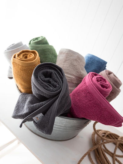 Vesta Home Bath Towel Sithonia 80x150cm Brown Weight 550gr/m²
