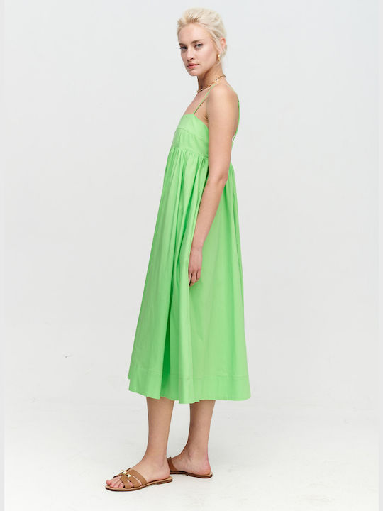 Devotion Summer Maxi Dress Green