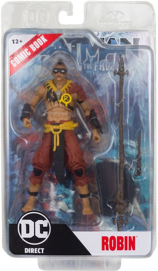 Mcfarlane Toys DC Comics Robin Fighting The Frozen Page Punchers Action Figure 18cm