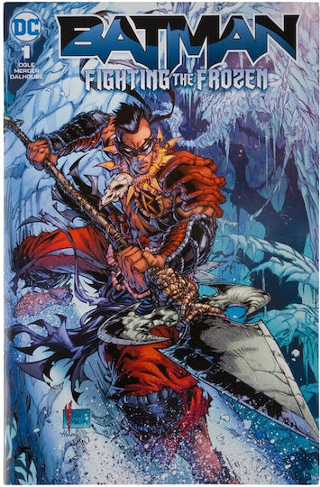 Mcfarlane Toys DC Comics Robin Fighting The Frozen Page Punchers Action Figure 18cm
