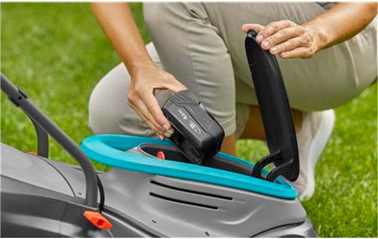 Gardena PowerMax 32/18V P4A Rasenmäher Batteriebetrieb 18V