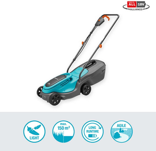 Gardena PowerMax 30/18V P4A Mașină De Tuns Iarba Baterie 18V