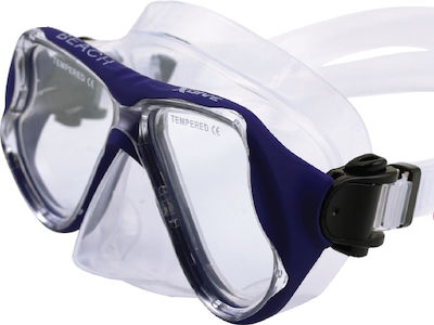 XDive Kids' Silicone Diving Mask 61025 Beach Junior Transparent