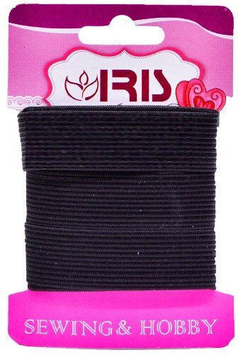 Iris Sewing Λάστιχο Ραπτικής Μαύρο από Ύφασμα 150εκ.