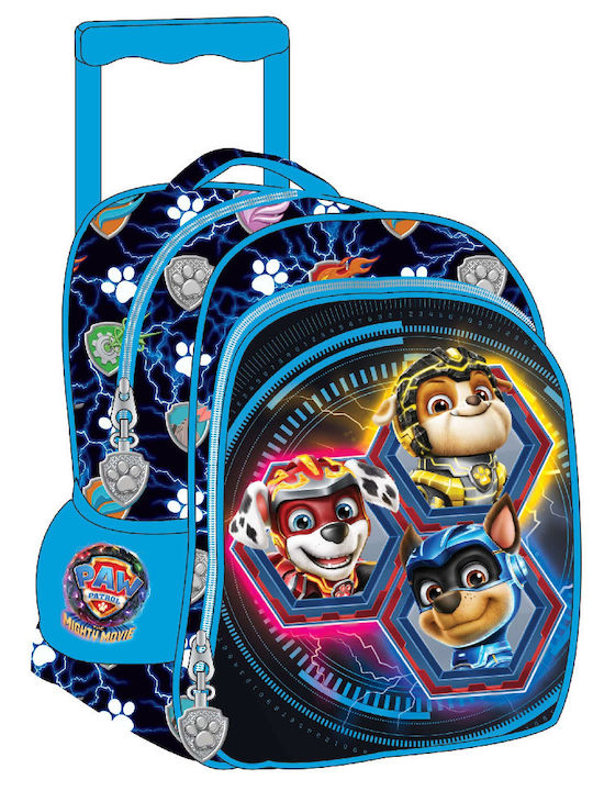 Gim Paw Patrol School Bag Trolley Kindergarten in Blue color