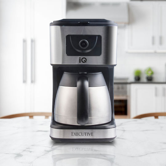 IQ Executive Mașină de cafea cu filtru 900W Argint