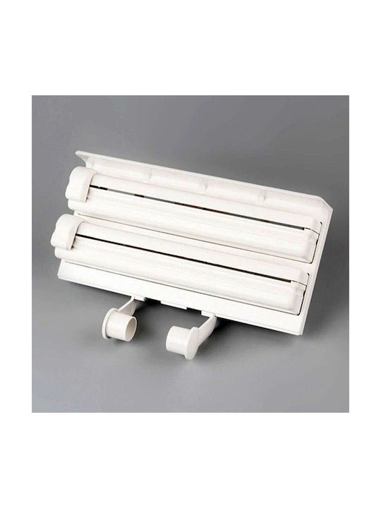 Papierhandtuchhalter An der Wand montiert Weiß 38x18x7cm 100281