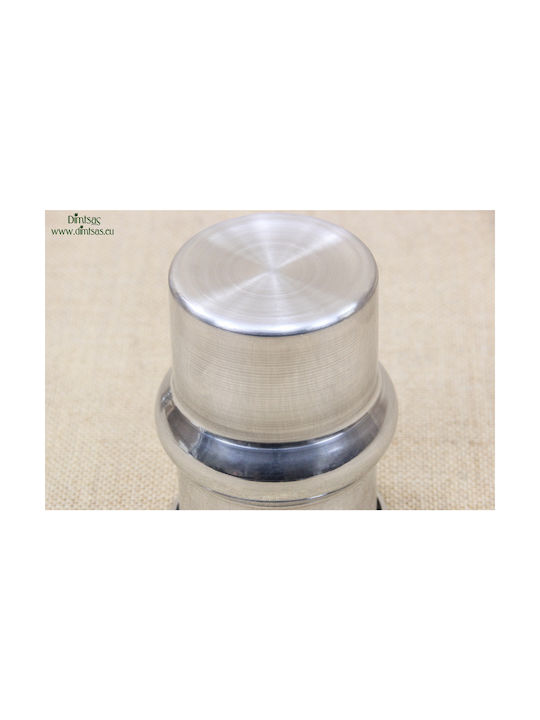 Metallic Napkin Holder Silver 7.2x7.2cm DISM0118