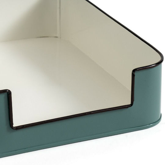 La Redoute Interieurs Serviettenhalter Grün 24cm
