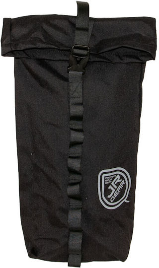 JR Gear Καρέκλα Παραλίας Αλουμινίου Μαύρη